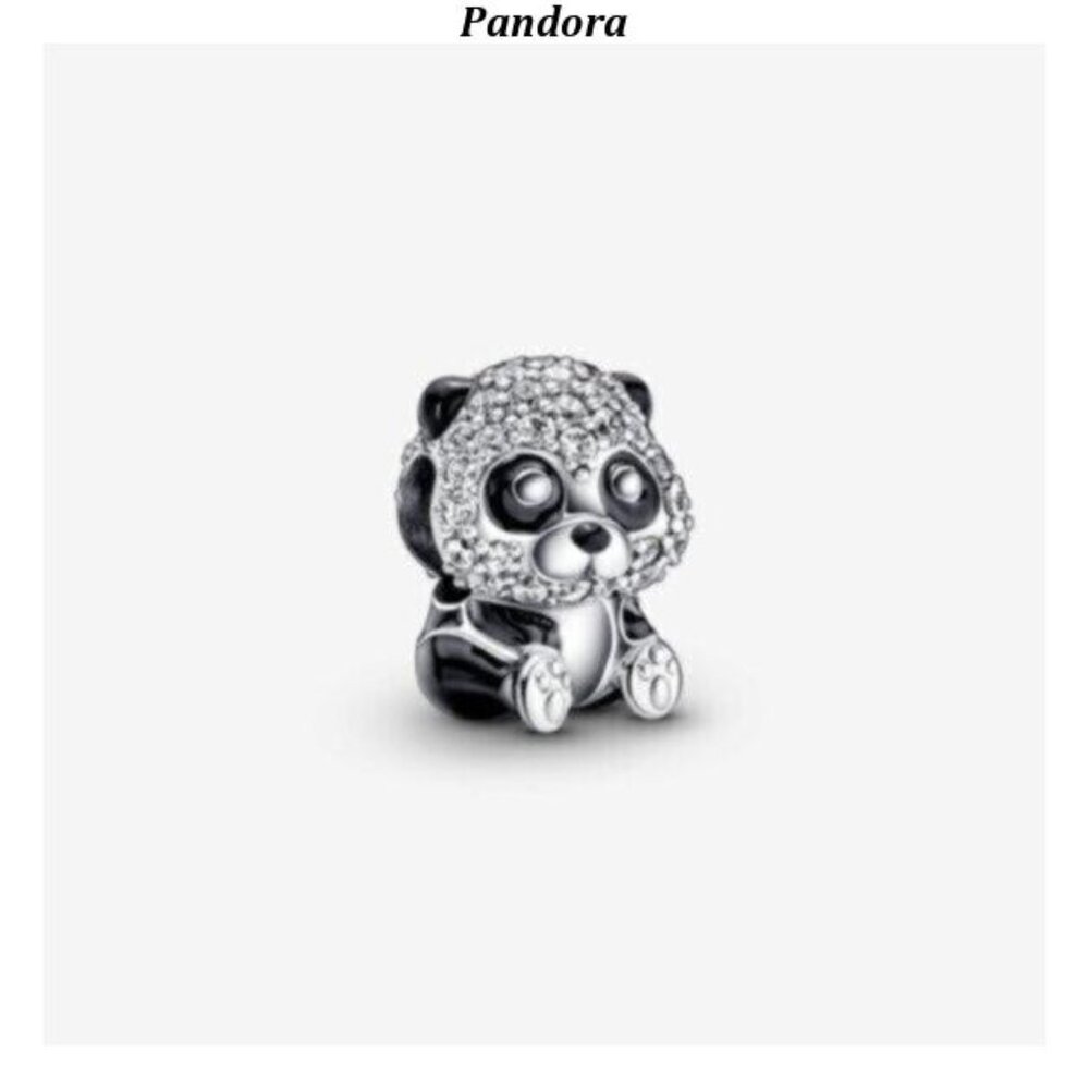 Pandora Sparkling Cute Panda Charm